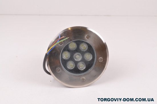 Світильник LED грунтовий (7LED, 7W, 350Lm, 6500k) арт.LM988