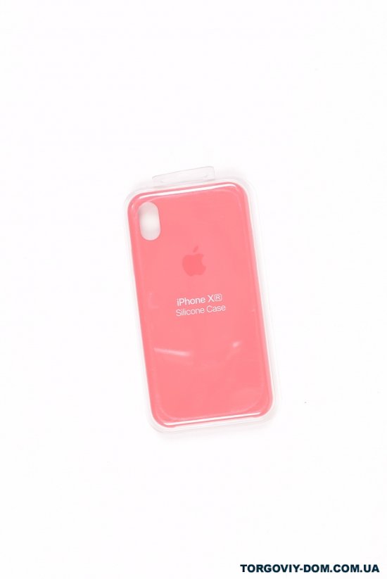 Силіконовий чохол iPhone Xr (внутрішня обробка - мікрофібра) Camellia-33 арт.iPhone Xr