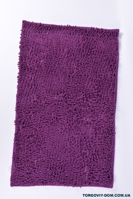 Килимок "Локшина" (кол. фіолетовий) на гумовій основі (мікрофібра) розмір 50/80 см. арт.коврик