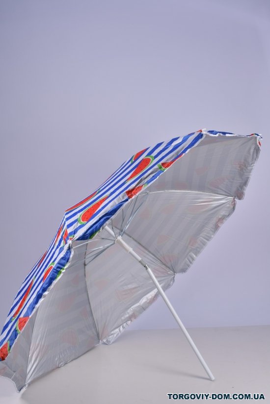 Зонт пляжный диаметр 180см (спица ромашка) арт.W-51-3