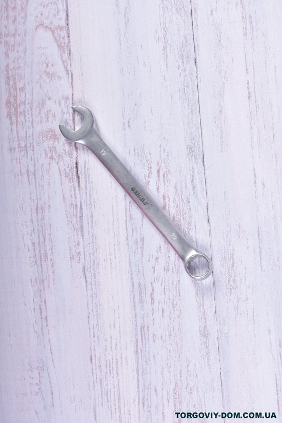 Ключ ріжково-накидний 19мм CrV satine арт.6021191