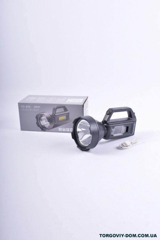 Ліхтар ручний на акумуляторі (зарядка від USB та сонячної батареї) арт.RD-C082