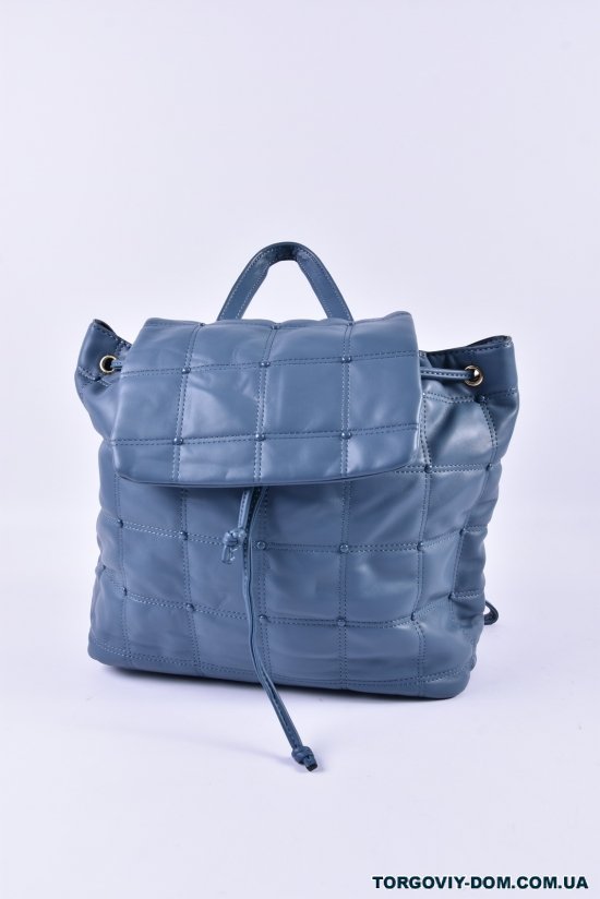 Рюкзак-сумка жіноча (кол. блакитний) розмір 30/29/11 см. арт.HJ789