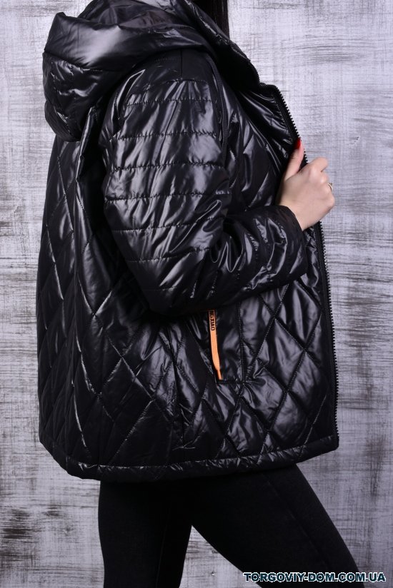 Куртка жіноча (кол. чорний) демісезонна "ALPS SNOW" Розміри в наявності : 48, 52 арт.650