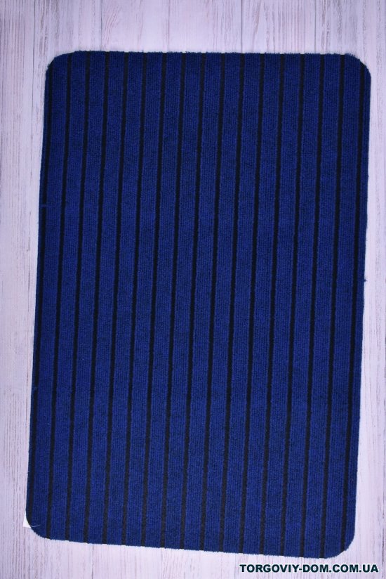 Килимок на гумовій (колірний синій) основі розмір 60/90 см. арт.LB-2022-006