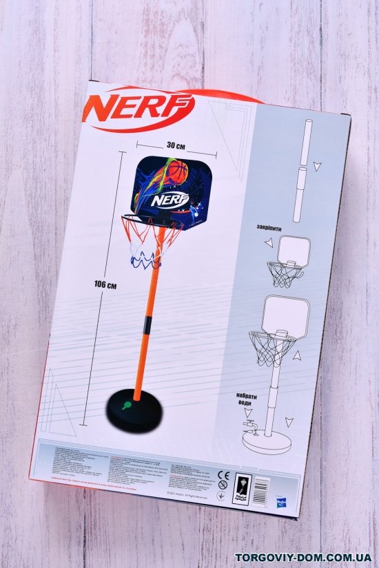 Баскетбольный набор стойка 106/30см с мячиком и насосом арт.NF704