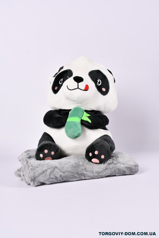 Іграшка плед "Панда" розмір 100/180см арт.8033-6