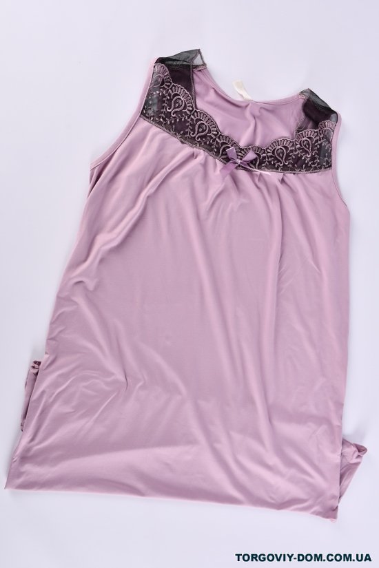 Нічна сорочка жіноча (кол. фіолетовий) Розміри в наявності : 48, 52, 56 арт.N3176