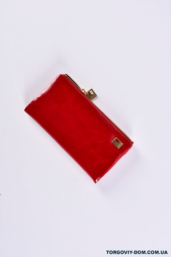 Гаманець жіночий шкіряний (color.RED) розмір 18.5/9.5 см. "Alfa Ricco" арт.JS3249