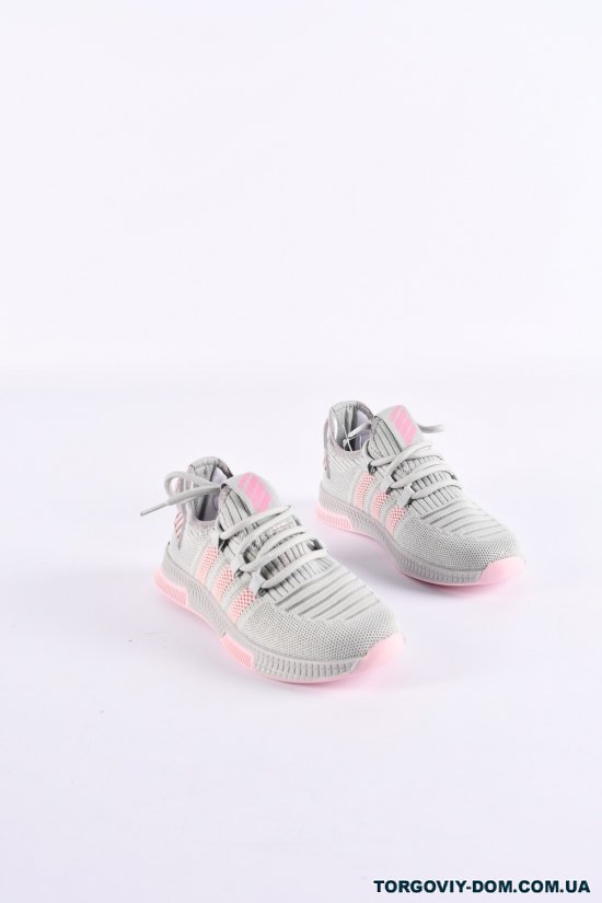 Кросівки для дівчинки (колір сірий/рожевий)  Розміри в наявності : 31, 32, 33, 34, 35 арт.752893