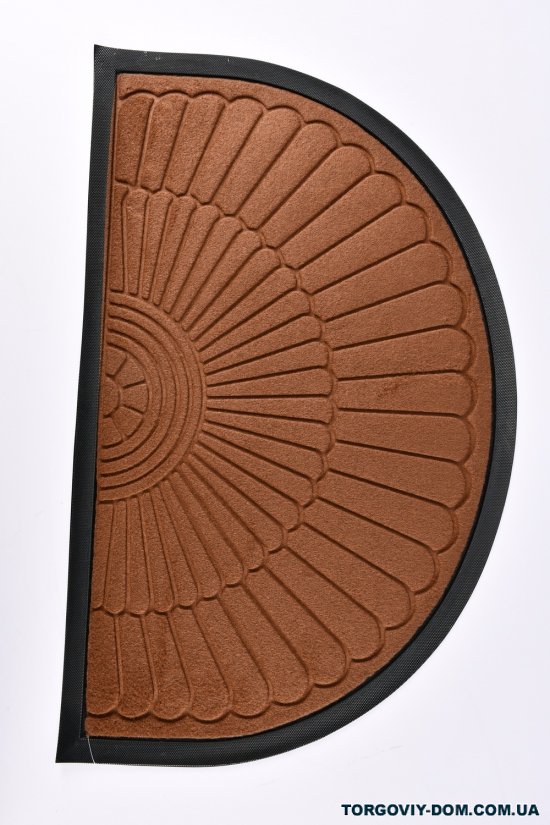 Килимок на гумовій основі (кол. коричневий) розмір 50/80 см арт.MF4150