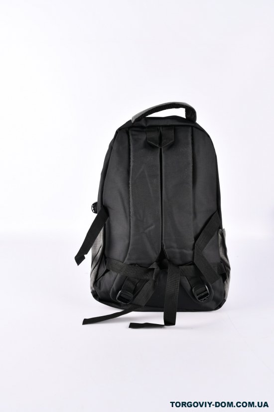 Рюкзак (цв.черный/серый) из плащевки размер 44/30/16см арт.SN8902