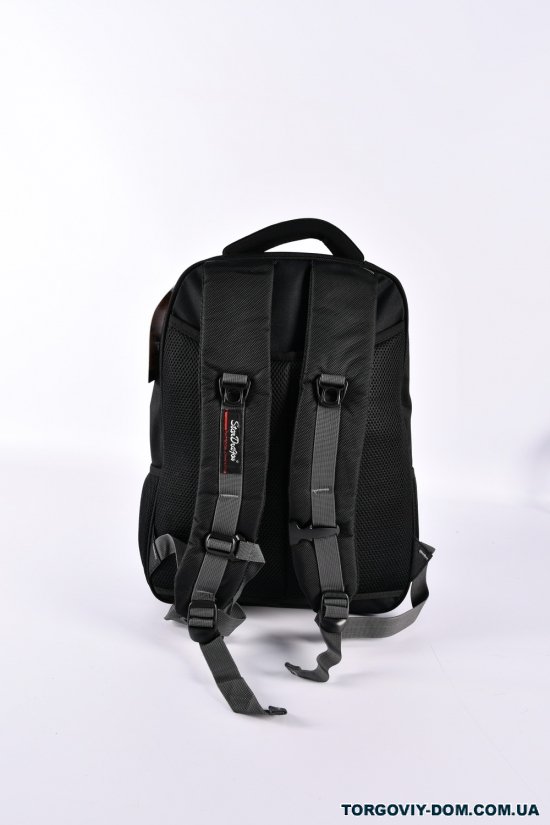 Рюкзак тканинний (кол. чорний) розмір 43/33/13 см. арт.SD312