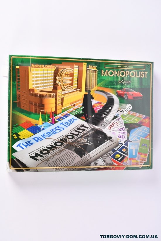 Настольная игра "MONOPOLIST" (10) арт.G-MONP-01-01U