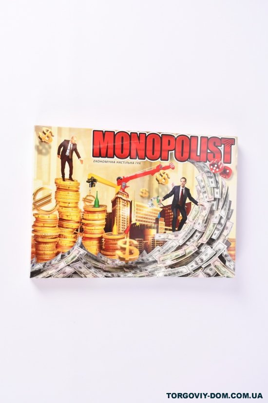 Экономическая настольная игра "MONOPOLIST" (20) арт.SPG08-02-U