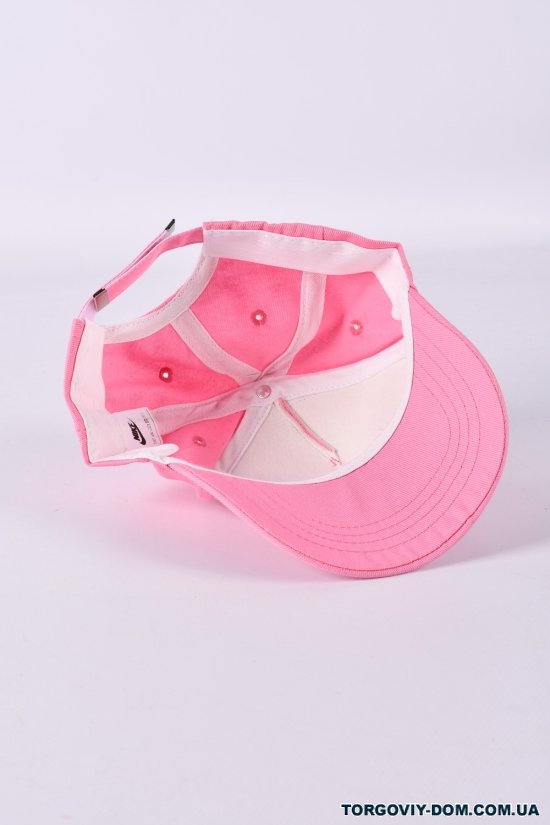 Бейсболка для девочки (цв.розовый) котоновая  арт.9532