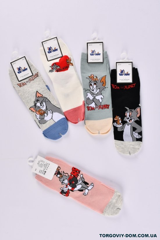 Шкарпетки дитячі вік 4-8 років (65% cotton, 30% polyester, 5% spandex) арт.M101-5