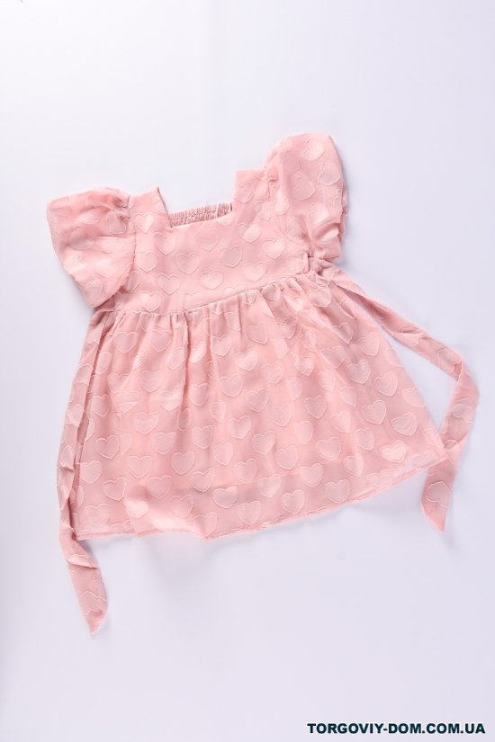 Платье для девочки (цв.розовый) "YALISI" Рост в наличии : 92, 98, 104, 110, 116 арт.901