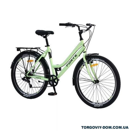 Велосипед (цв.зеленый) сталь размер рамы 19" размер колес 26" "FORTE CREED" арт.128229
