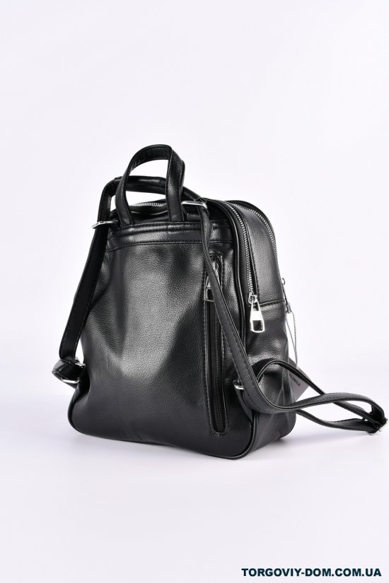 Рюкзак женский (цв.чёрный) размер 27/27/12 см. арт.PS3006