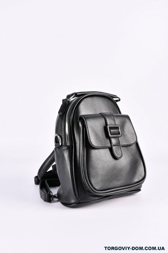 Рюкзак женский (цв.чёрный) размер 24/20/9 см. арт.SX611