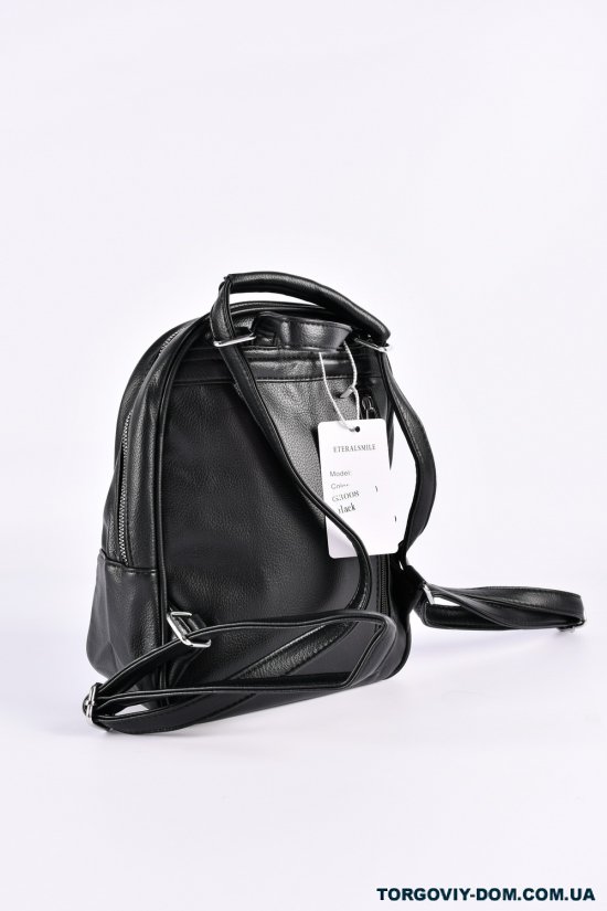 Рюкзак женский (цв.чёрный) размер 27/21/9 см. арт.PS3008