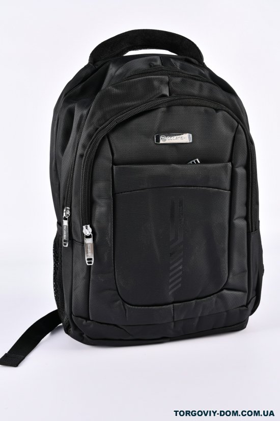 Рюкзак из плащевки (цв.черный) размер 41/29/12 см арт.218