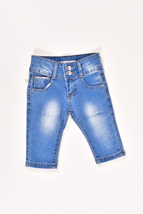 Капрі джинсові для дівчинки D Зріст в наявності : 92, 116 арт.M2302-1