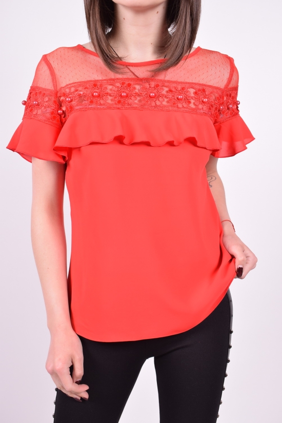 Блузка жіноча (кол. Червоний) ESAY Розмір в наявності : 52 арт.8285A
