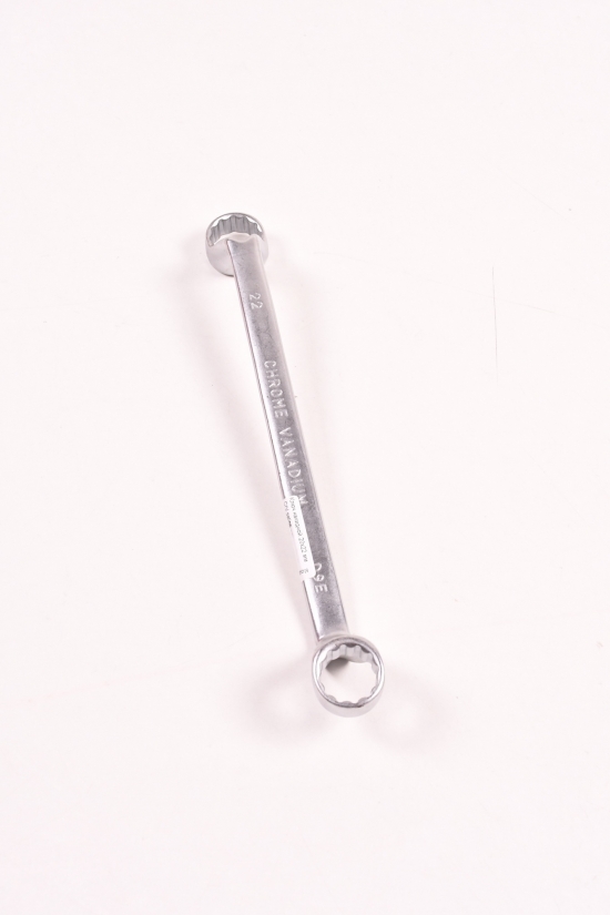 Ключ накидний 20х22 мм CrV satine арт.6028801