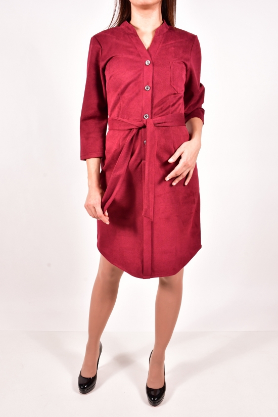 Сукня жіноча трикотажна (кол. бордовий) Розмір в наявності : 42 арт.776