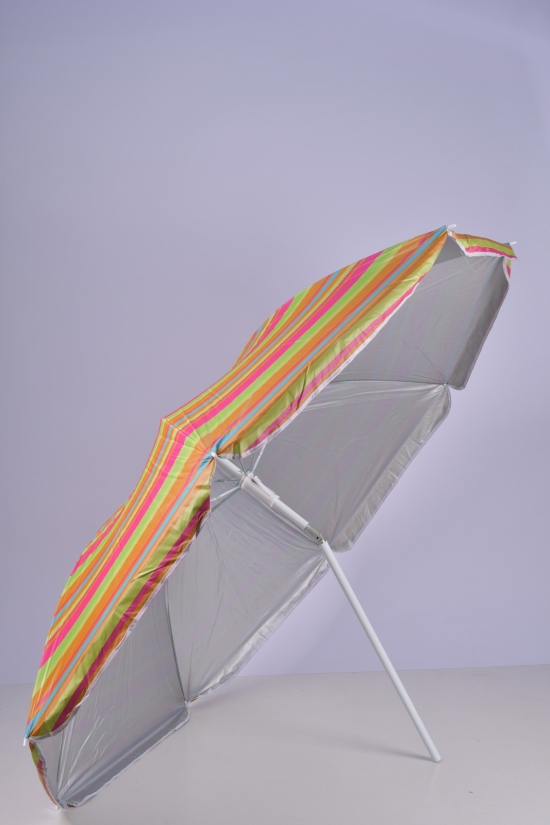 Зонт пляжный диаметр 180см (спица ромашка) арт.W-51-3