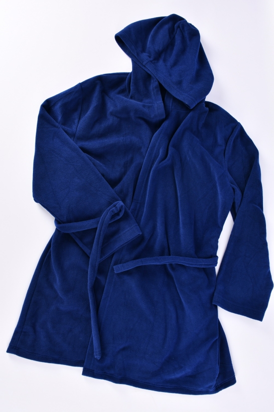 Халат жіночий (кол. т. синій) флісовий Розмір в наявності : 48 арт.MIX