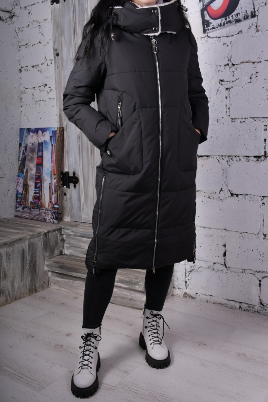 Пальто женское болоньевое зимние (color R001) Размер в наличии : 42 арт.HY3061