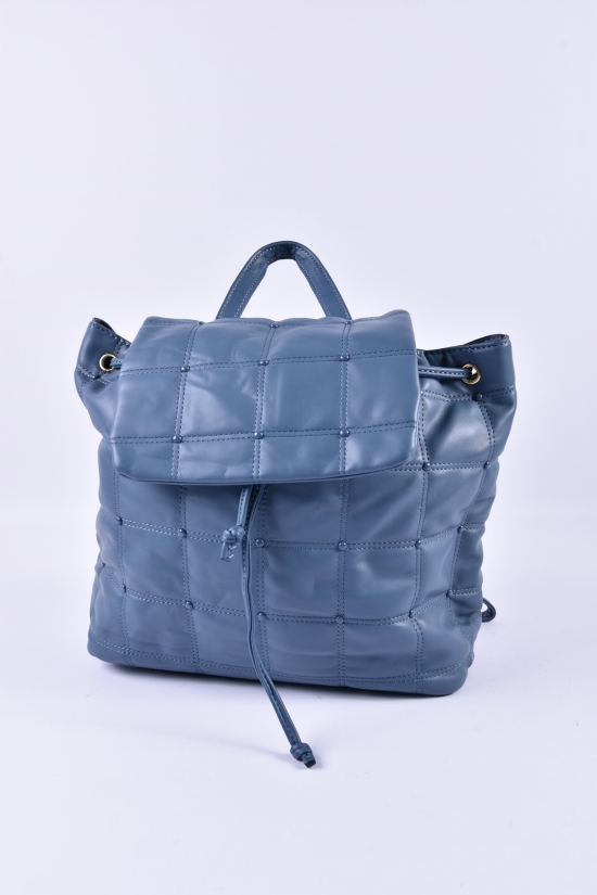 Рюкзак-сумка жіноча (кол. блакитний) розмір 30/29/11 см. арт.HJ789