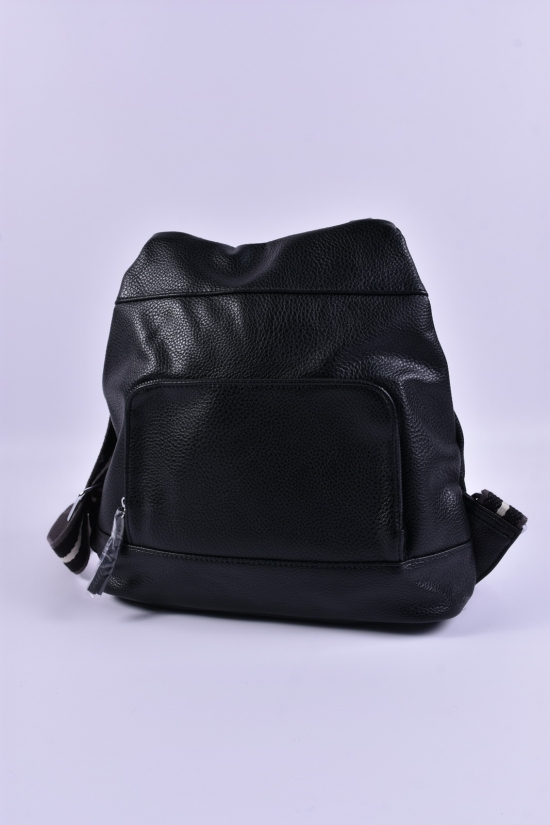 Рюкзак жіночий (кол. чорний) розмір 30/35/10 см арт.H038