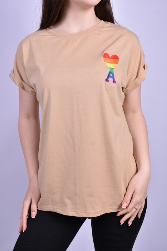 Жіноча футболка трикотажна розмір 44-46"NA NA" арт.22047