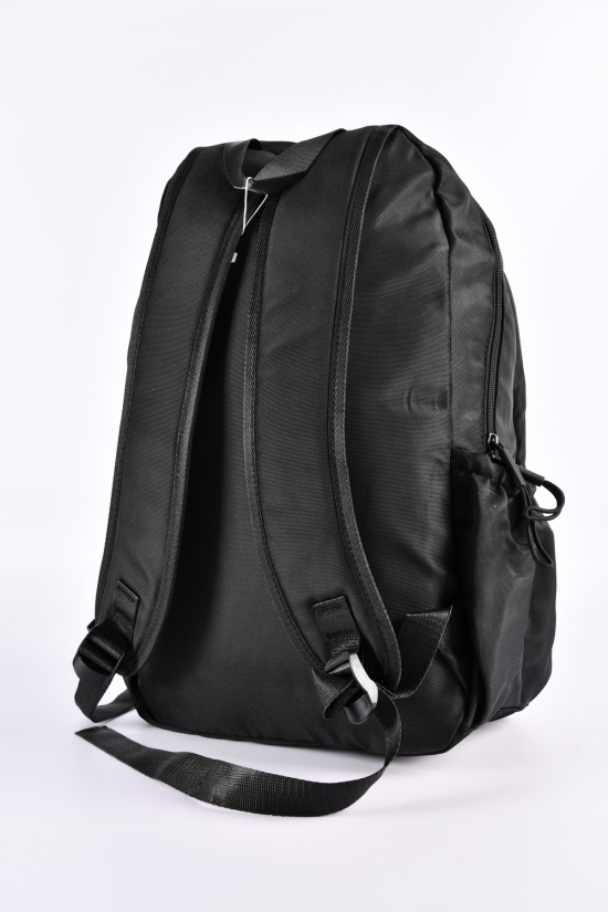 Рюкзак тканинний (кол. чорний) розмір 42/31/16см. арт.8627