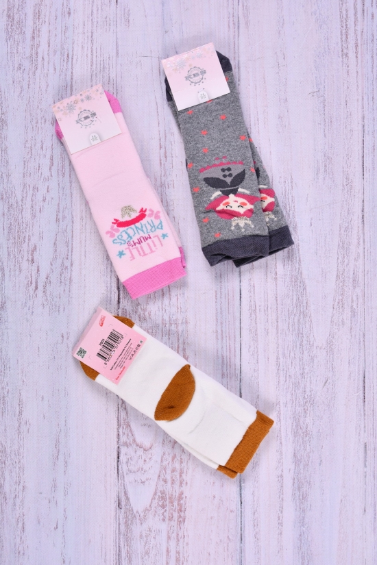 Шкарпетки махрові для дівчинки (3-4) KBS розмір 20-22 арт.3-20274
