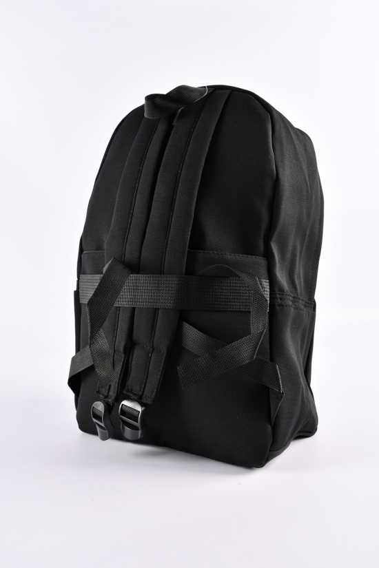 Рюкзак тканевый (цв.чёрный) размер 45/28/13 см. арт.915