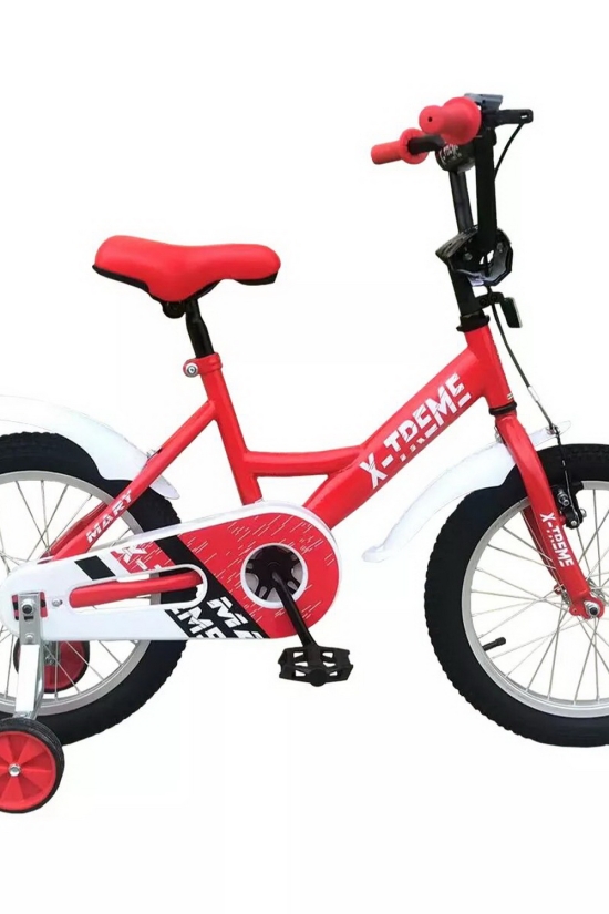 Велосипед (цв.красный) сталь размер рамы 16" размер колес 16" "X-TREME MARY" арт.125007