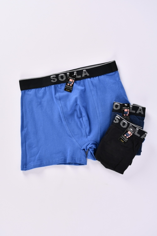 Боксери чоловічі "SOLLA" (склад: 95%cotton, 5%spandex) Розміри в наявності : 48, 50, 52, 54 арт.MU-6335