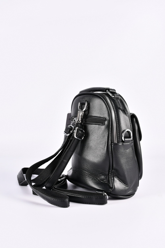 Рюкзак женский (цв.чёрный) размер 24/20/9 см. арт.SX611