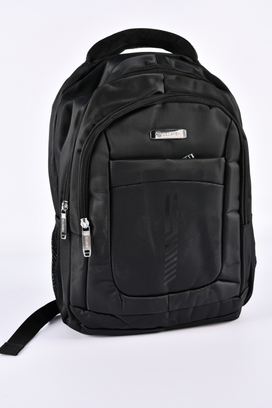 Рюкзак из плащевки (цв.черный) размер 41/29/12 см арт.218